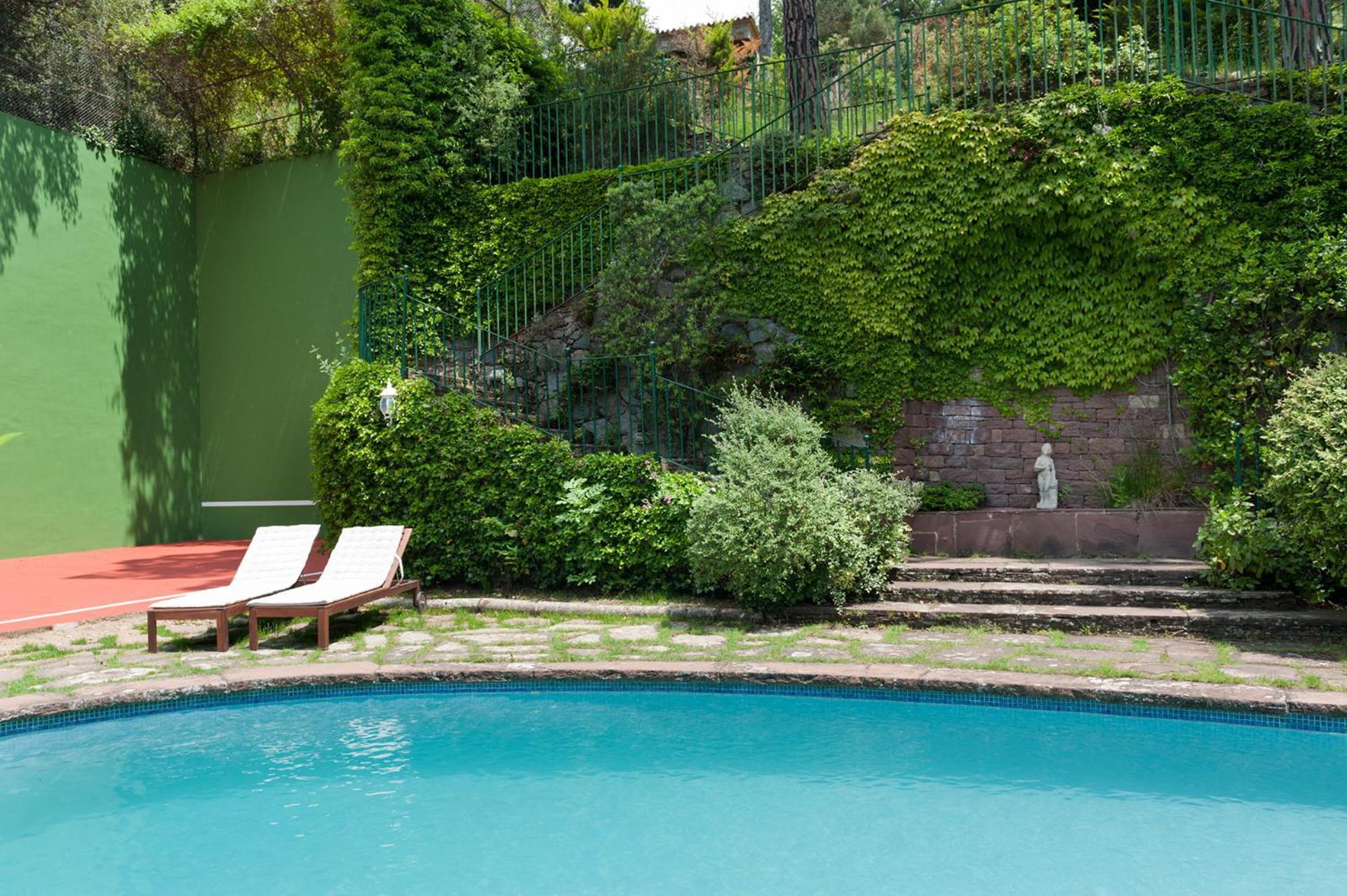 Bed and Breakfast Magnoliablanca Viladrau Exterior foto