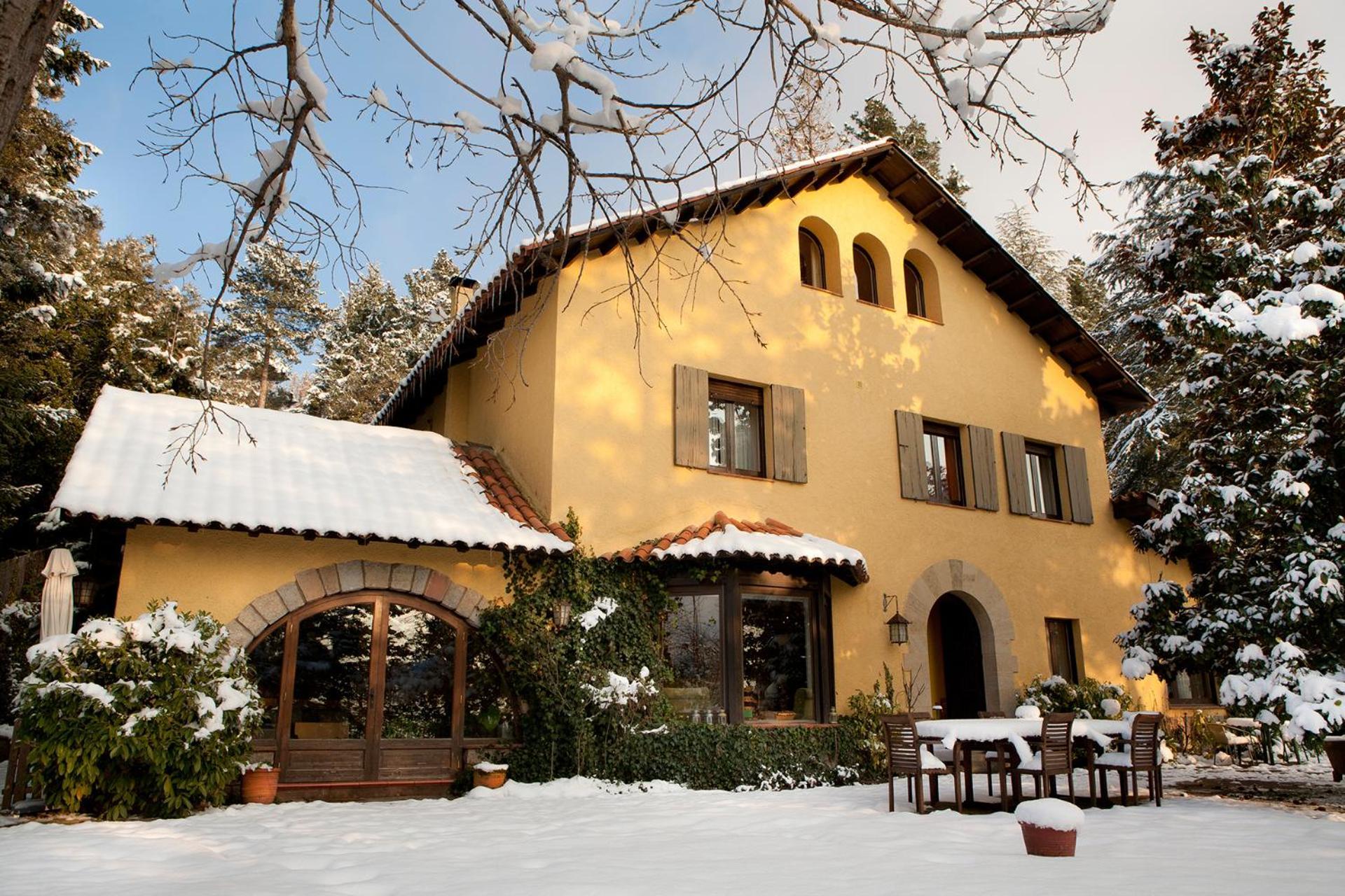 Bed and Breakfast Magnoliablanca Viladrau Exterior foto